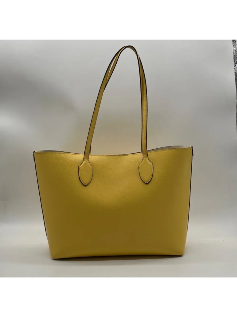 Kate Spade Yellow Pebbled Leather Tote Bag